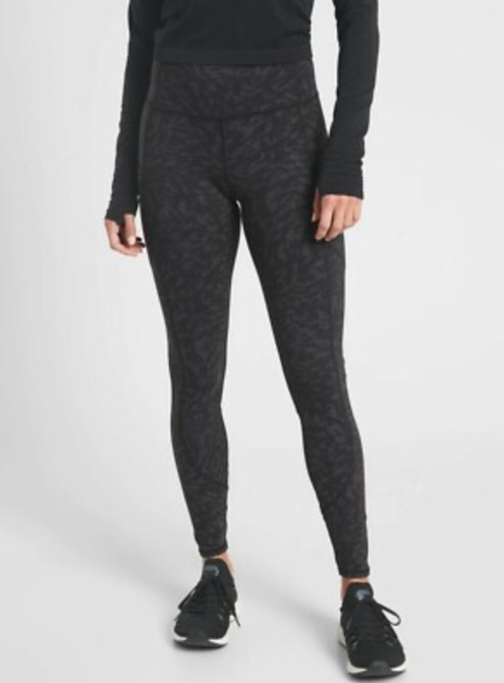 Athleta Rainier Reflective Printed High Waist Leggings NWT Size XS